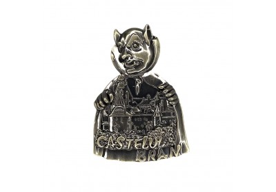 Magnet metalic vampir - Castelul Bran Magnet metalic vampir - Castelul Bran